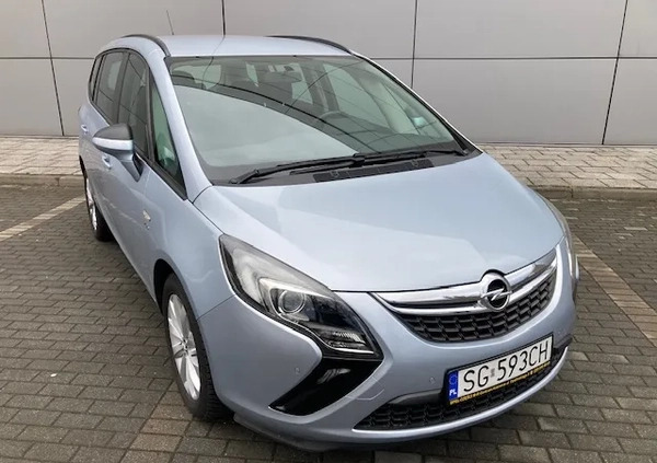 Opel Zafira cena 37000 przebieg: 114266, rok produkcji 2013 z Katowice małe 172